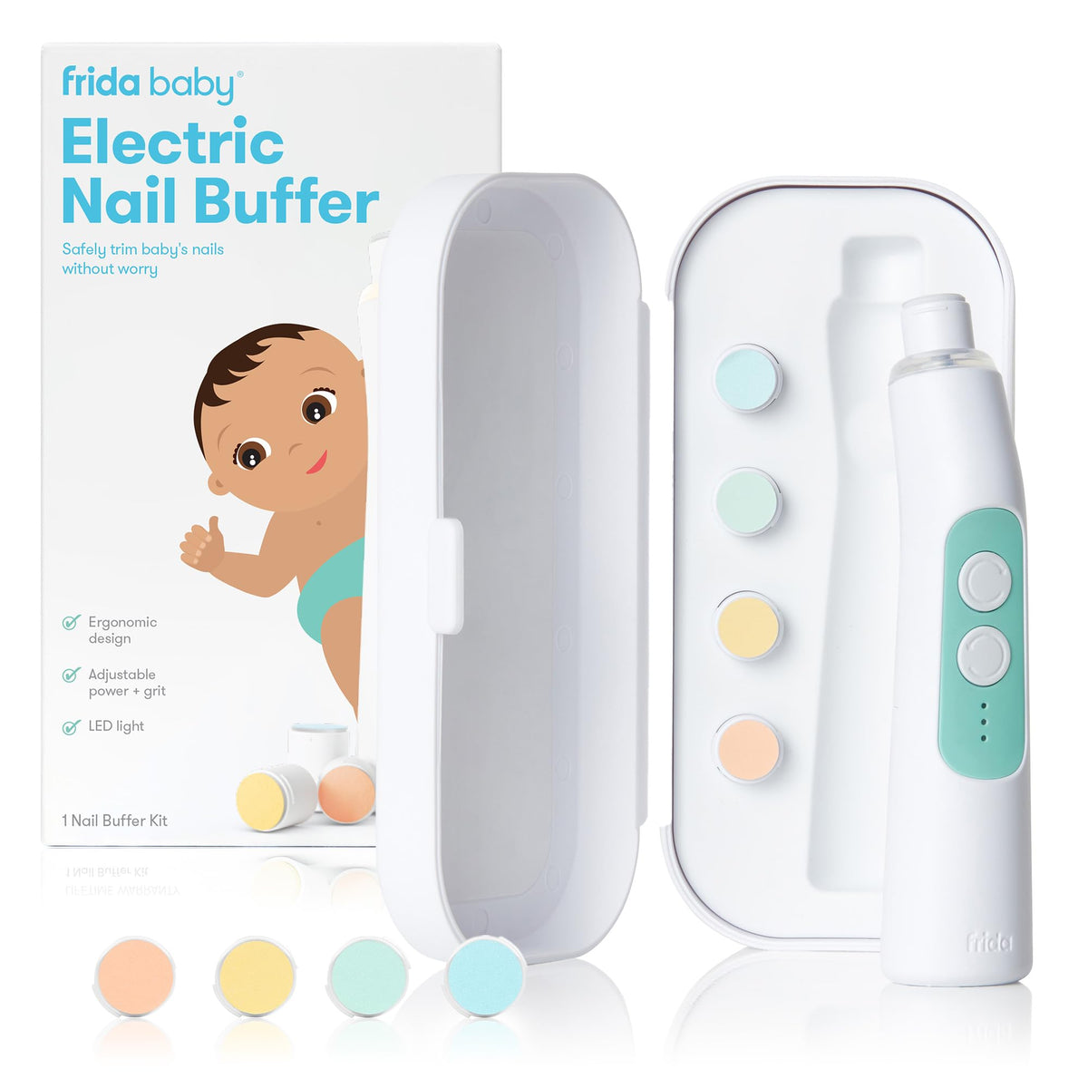 Frida Baby 3-in-1 Nose, Nail + Ear Picker for Baby and Toddler Grooming