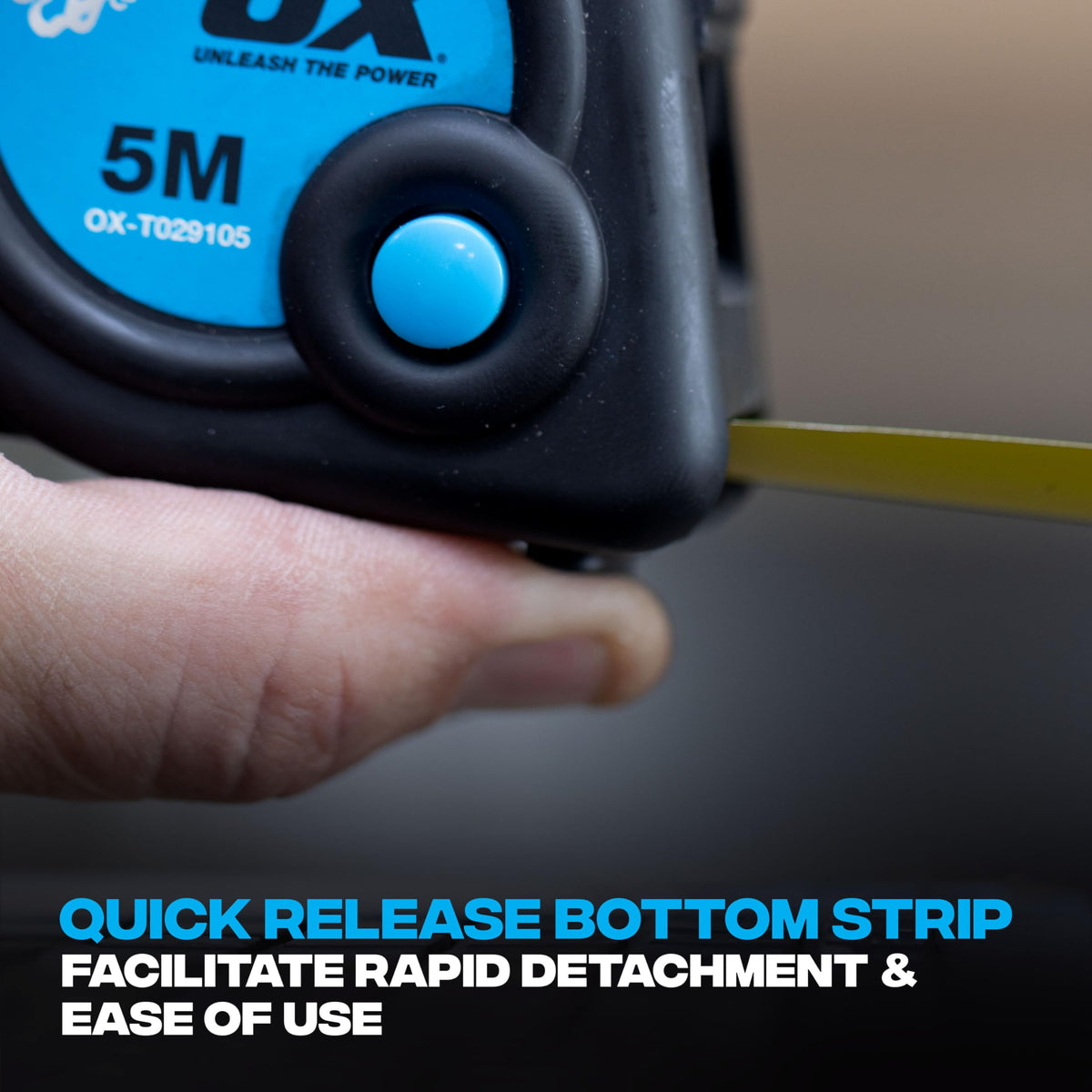OX Trade 8m Tape Measure Twinpack - Metric & Imperial, Nylon Coated Blade