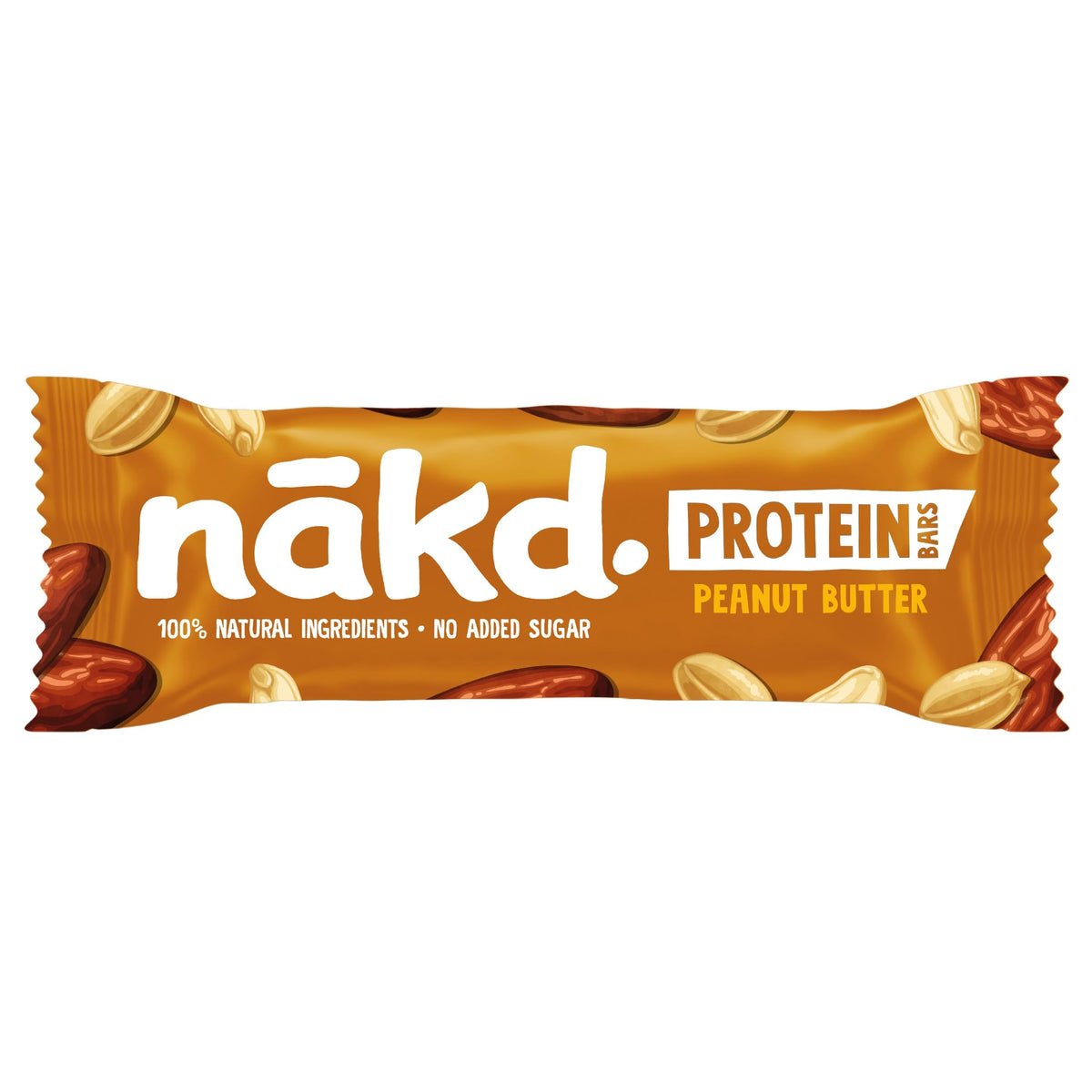 Nakd Cocoa Hazelnut Protein Bar - Vegan - Gluten Free - Healthy Snack, 45g (Pack of 16 bars)