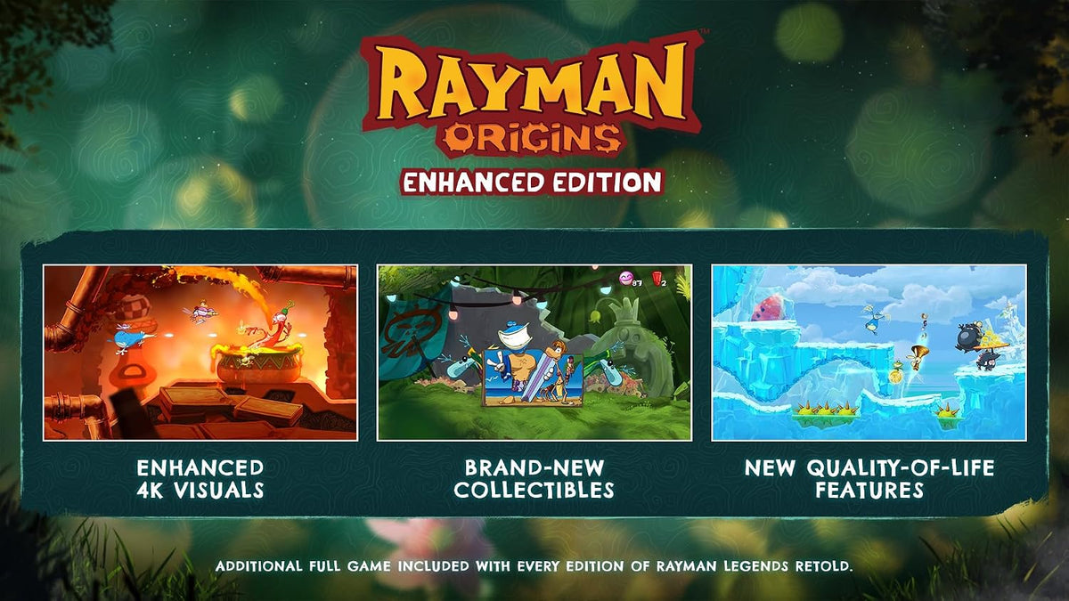 Rayman Legends Retold - Launch Edition (Exclusive to Amazon.uk) - [PlayStation 5]