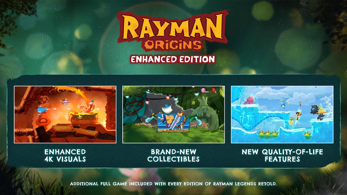 Rayman Legends Retold - Launch Edition (Exclusive to Amazon.uk) - [PlayStation 5]