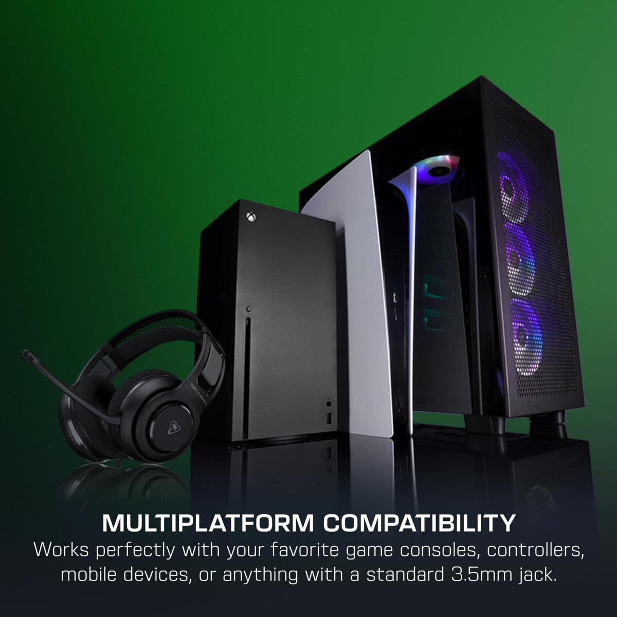 Turtle Beach Atlas 200 Wired Multiplatform Gaming Headset for PS5, PS4, PC