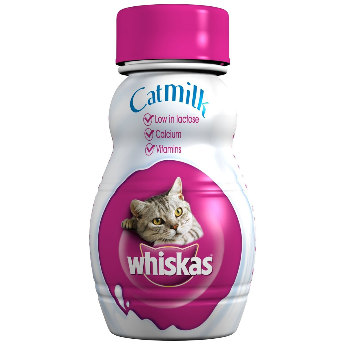 Whiskas Cat Milk 15 x 200 ml bottles, Complementary Cat Food for Kittens over aged 6 weeks