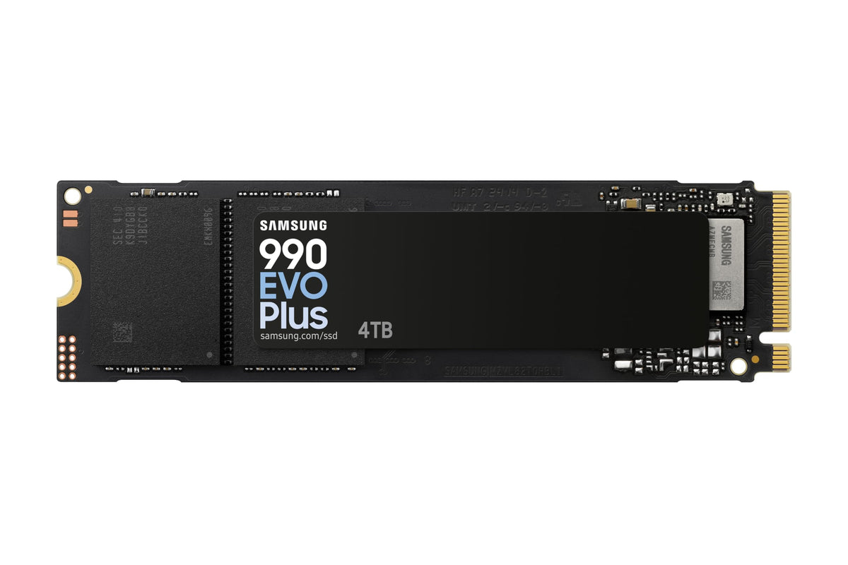 Samsung 990 PRO 1TB PCIe 4.0 (up to 7450 MB/s) NVMe M.2 (2280) Internal Solid State Drive (SSD) (MZ-V9P1T0BW)