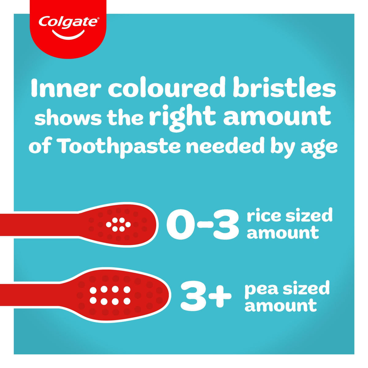 Colgate Kids Bluey Toothbrush 3-5 Years, 2 Pack