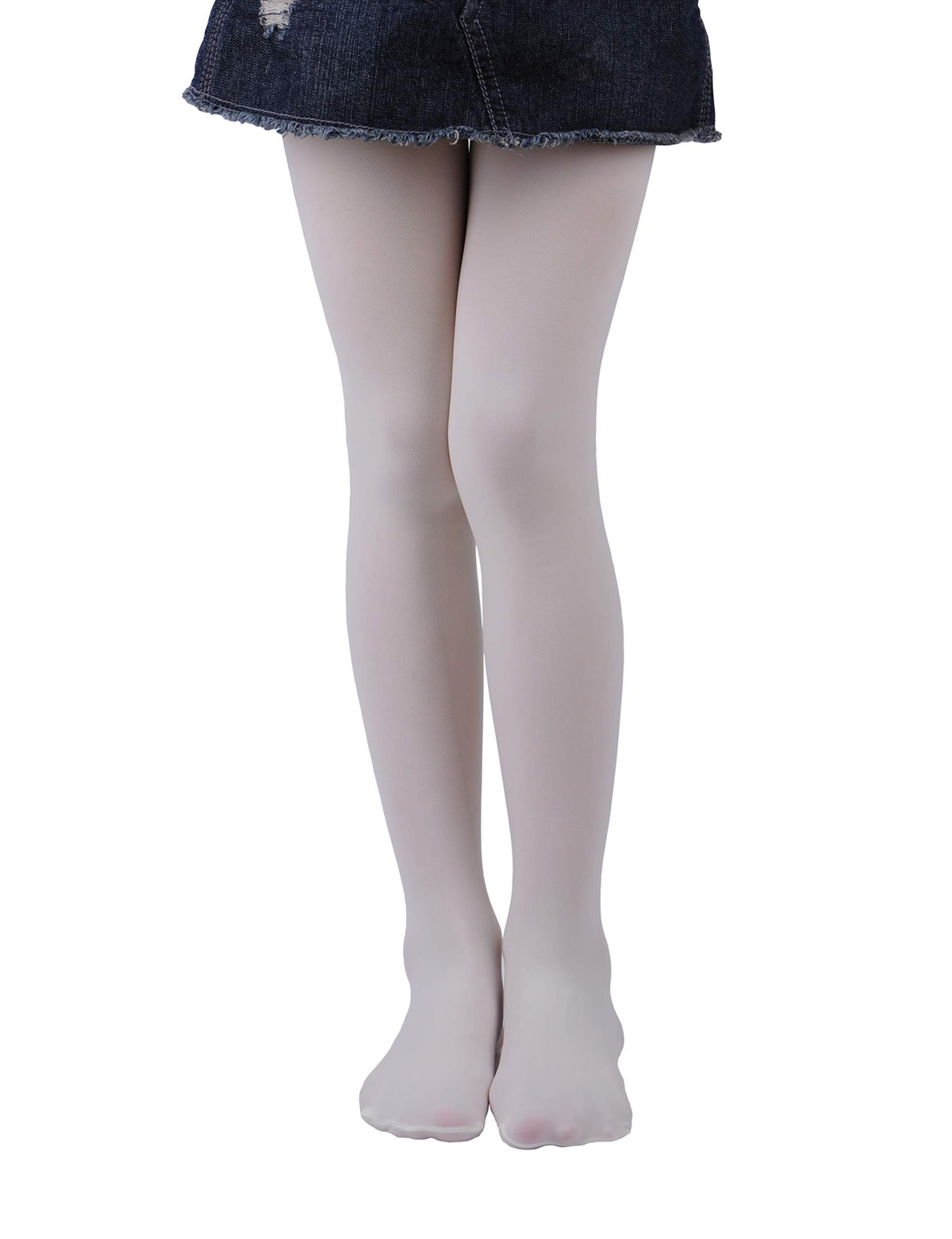 EVERSWE Girls Semi Opaque Tights, 40D Microfiber Tights