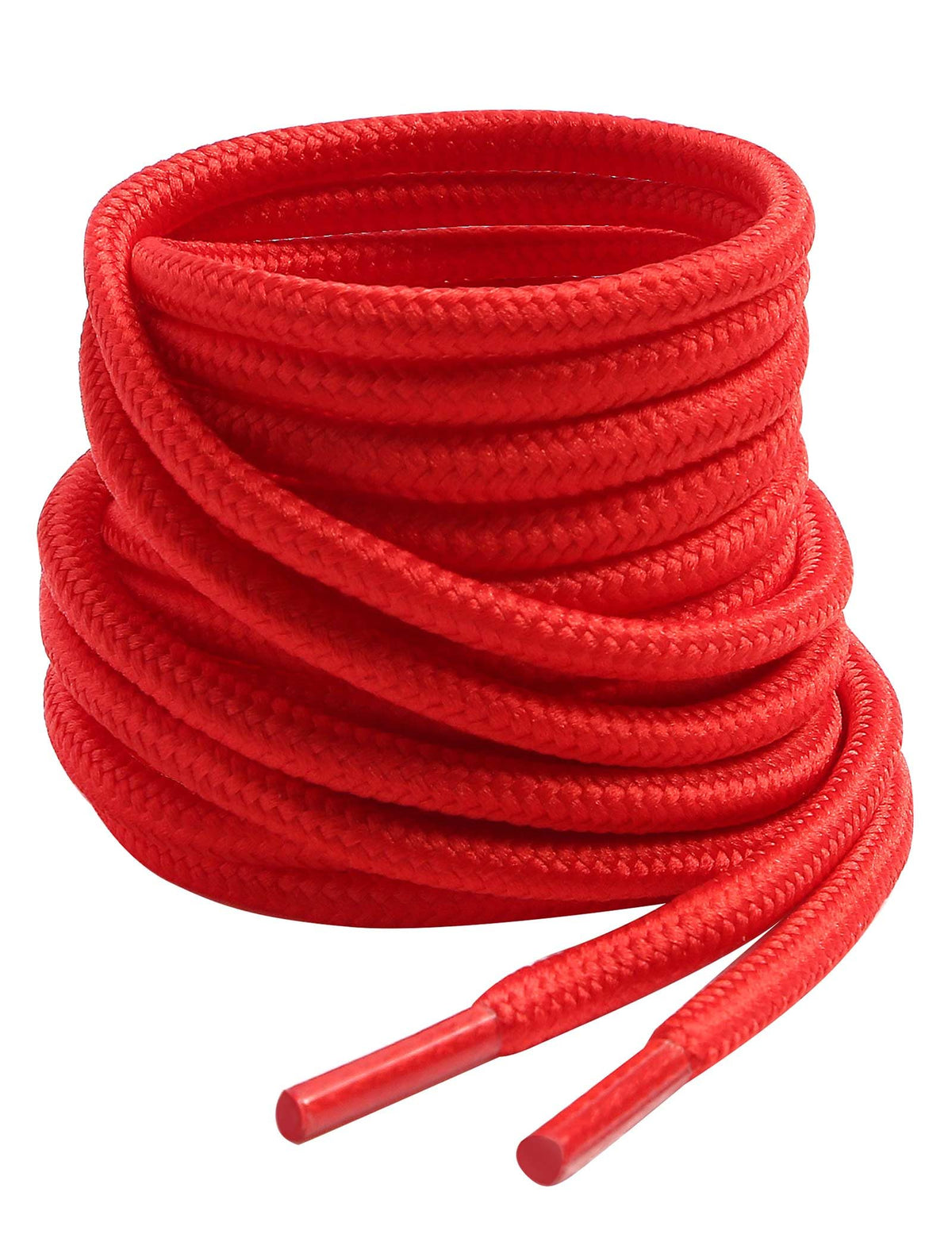 VSUDO Round Boots Laces, 4mm Diameter Work & Hiking Shoe Laces for Boots