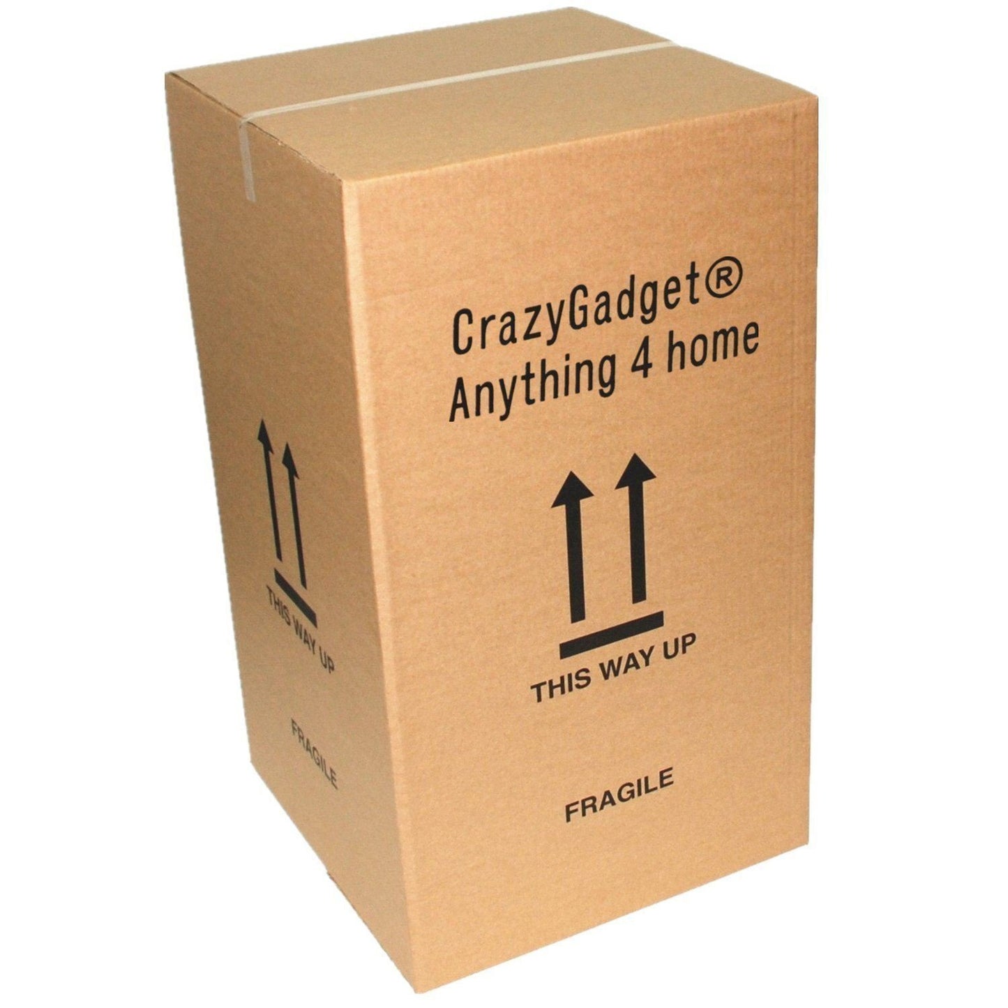 CrazyGadget® Small Medium Large Extra Large Galvanised Metal Incinerator Fire Burning Bin with Special Locking Lid (18 Litre)