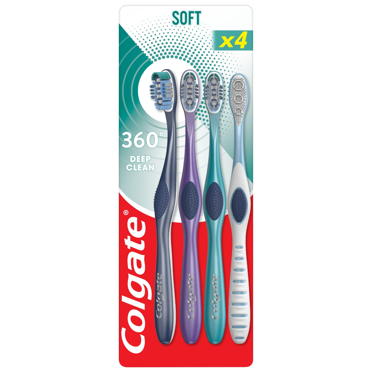 Colgate Zigzag Medium Bristles Manual Toothbrush (3-Pack)