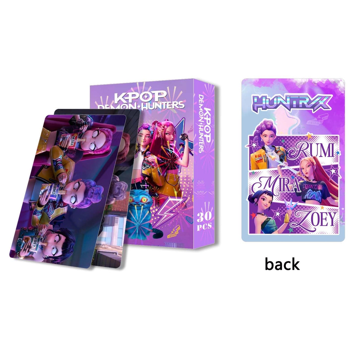 Sanmatic K-Pop Demon LOMO Cards Classic Card Set for Kids Playing for Party Favors and Gift