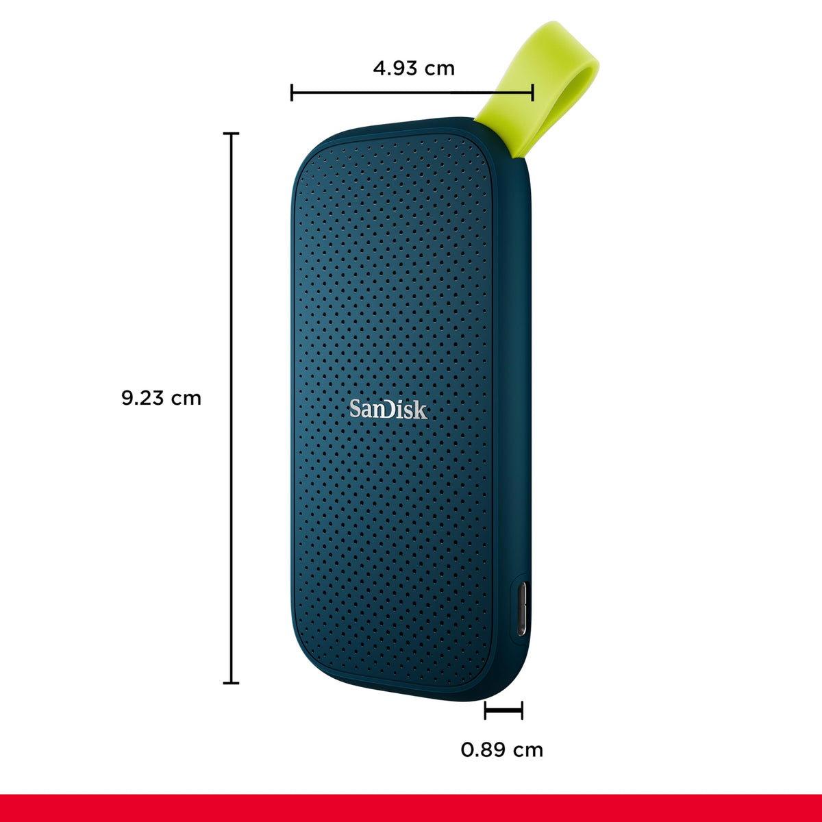 SanDisk Extreme Portable SSD 2TB - Up to 1050MB/s Read Speeds (Older Model)