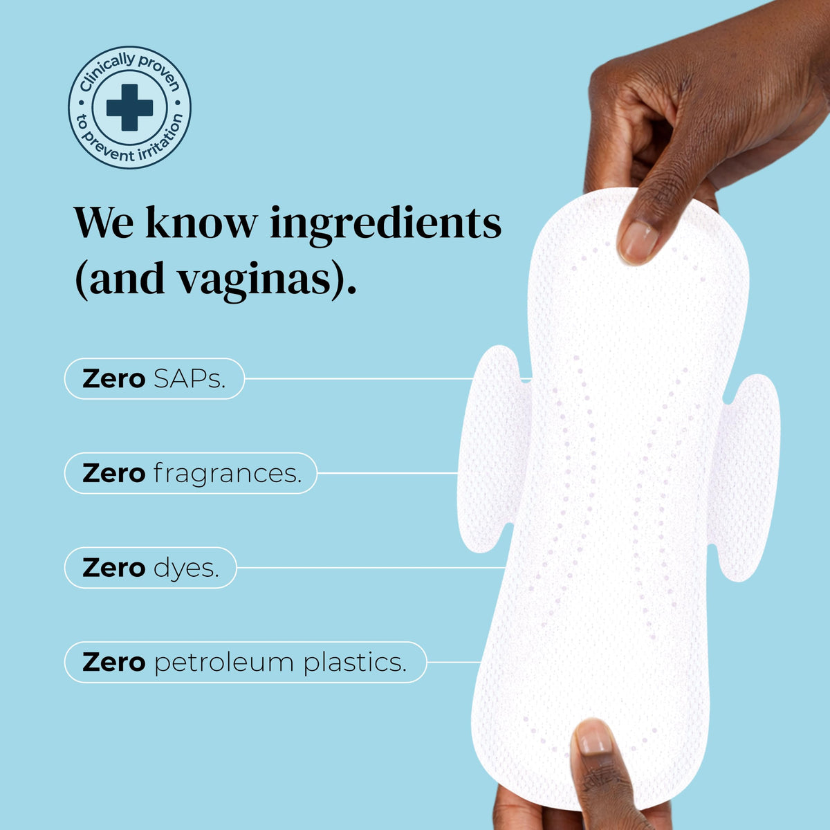 Mooncup Pads with Wings - Biodegradable Pads Made with Organic Cotton for Irritation-Free Period Care - Leakproof, Plastic-Free, Highly Absorbent Protection for Sensitive Skin - (20) Heavy/Night