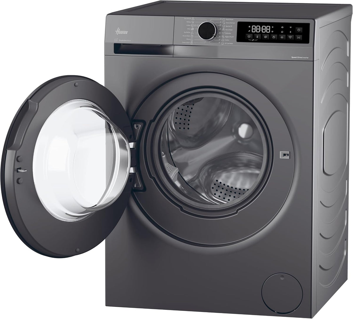 Hoover Pro Wash&Dry Series 3 Washer Dryer, 10+6kg, Graphite & Black, A-20%