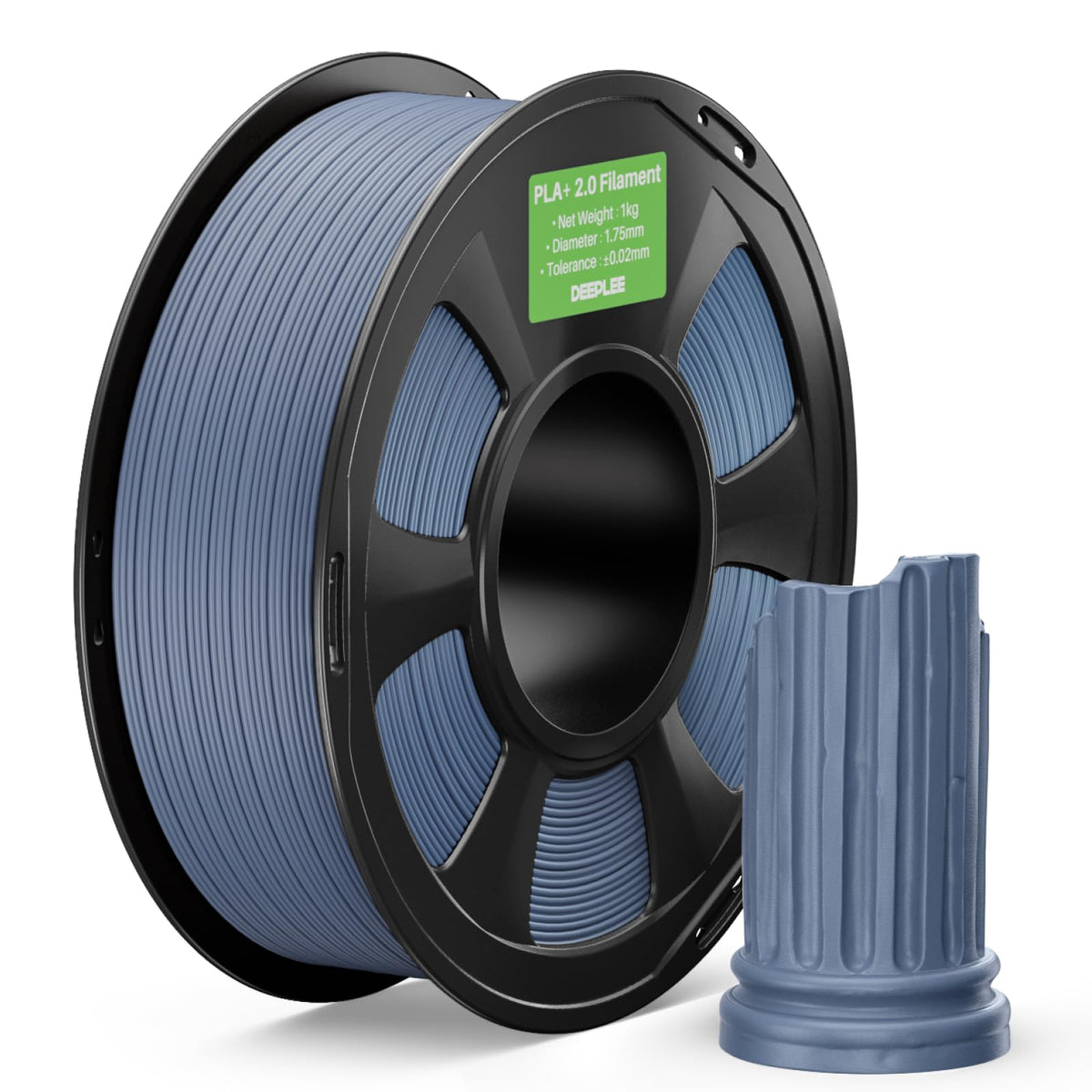 DEEPLEE PLA Plus 1.75mm Filament Beige/Brown 2KG Bundle