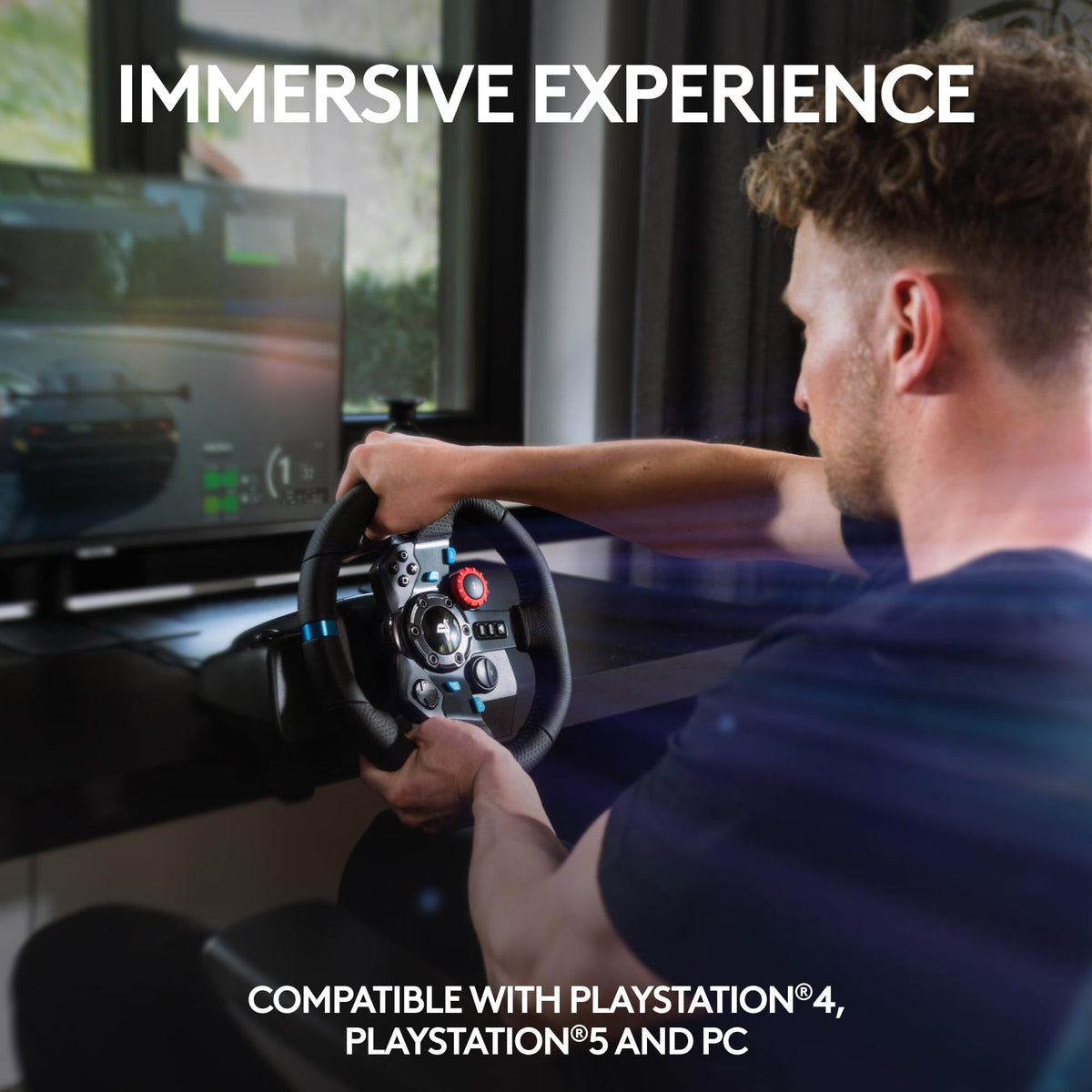 Logitech G G29 SE Driving Force Sim Racing Wheel & Pedals & Shifter PS5/PC