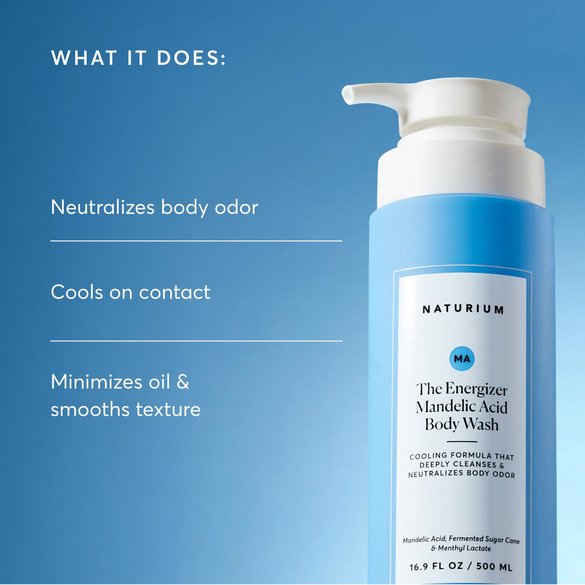 Naturium The Glow Getter Multi-Oil Hydrating Body Wash, 500 ml