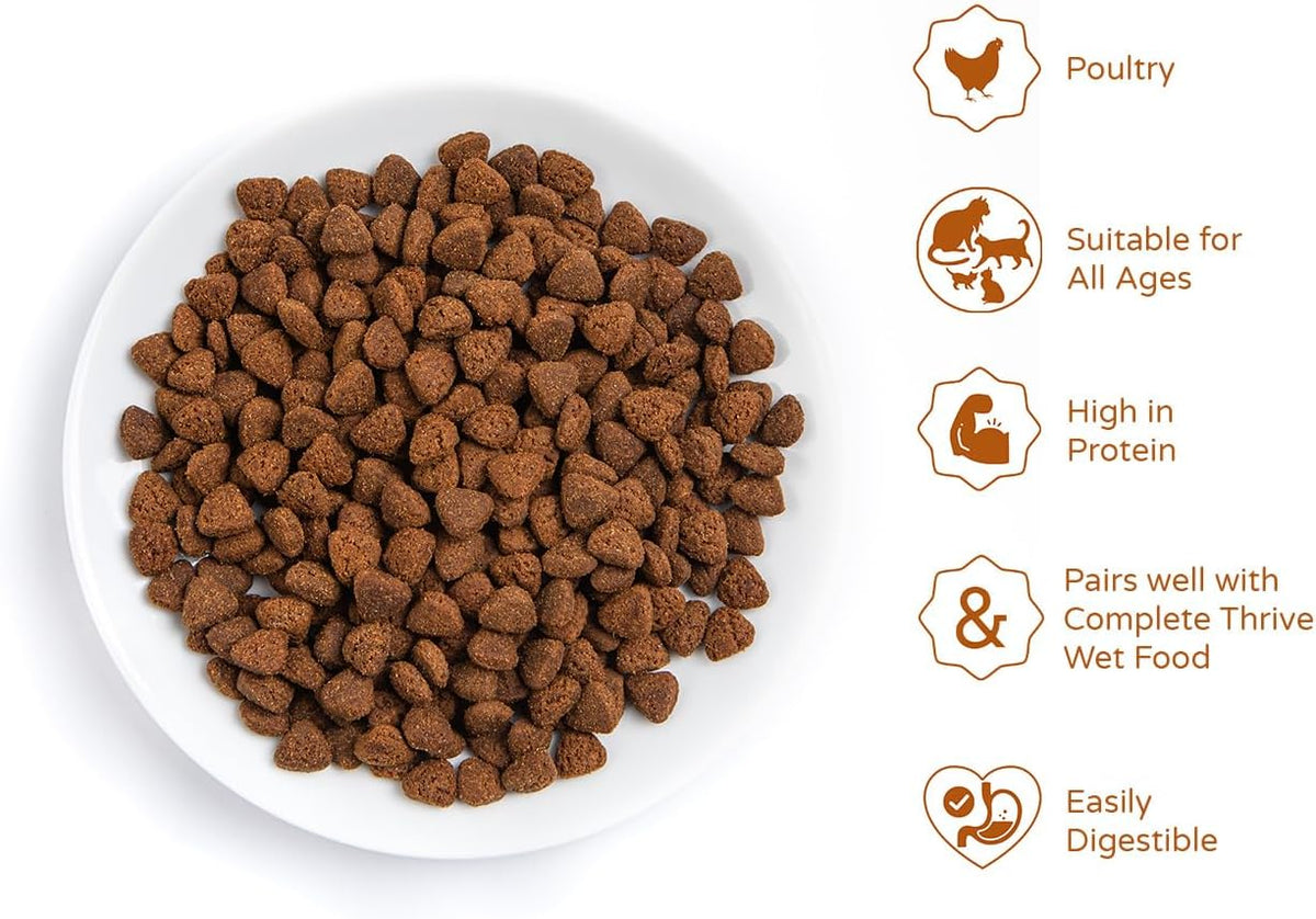 thrive Cat PremiumPlus Dry Food- CHICKEN with TURKEY 1.5kg