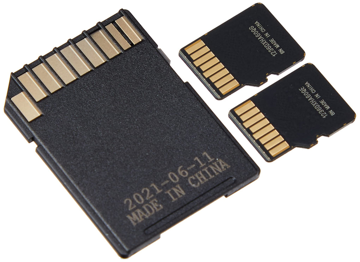 SanDisk 128 GB Ultra microSDXC cards (2-pack) + SD adapter up to 120 MB/s with A1 App Performance UHS-I Class 10 U1 (Pack of 2)