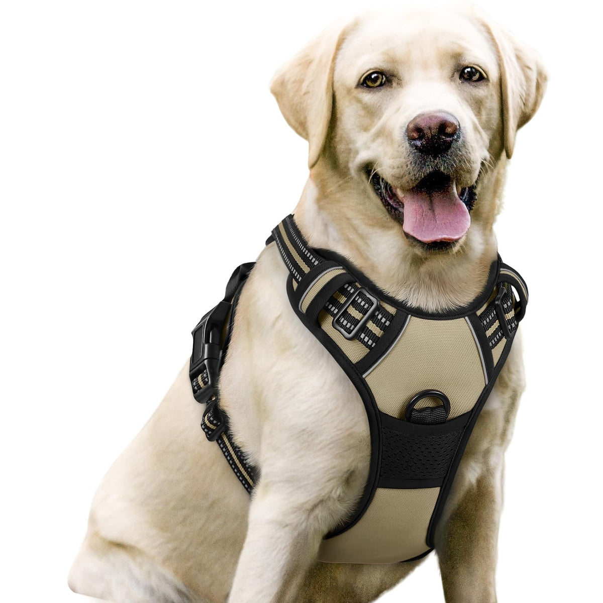 rabbitgoo Dog Harness Large Dog, No Pull Vest with Front Clip & Handle