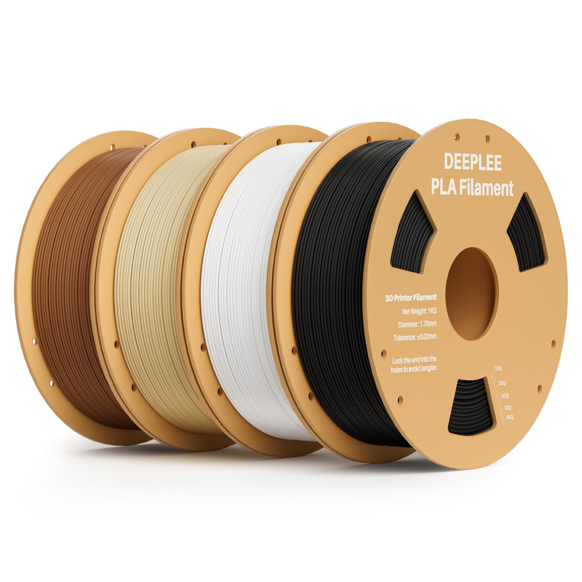 DEEPLEE PLA Filament 1.75mm White 1kg