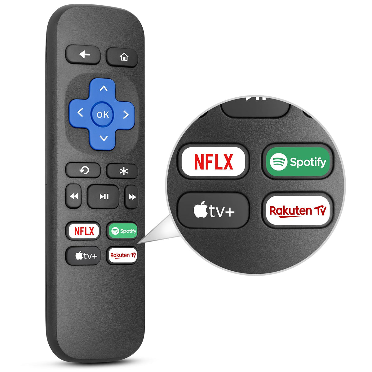 Universal-for-Samsung-Smart-TV-Remote, for Samsung Curved Qled Frame 4K TV