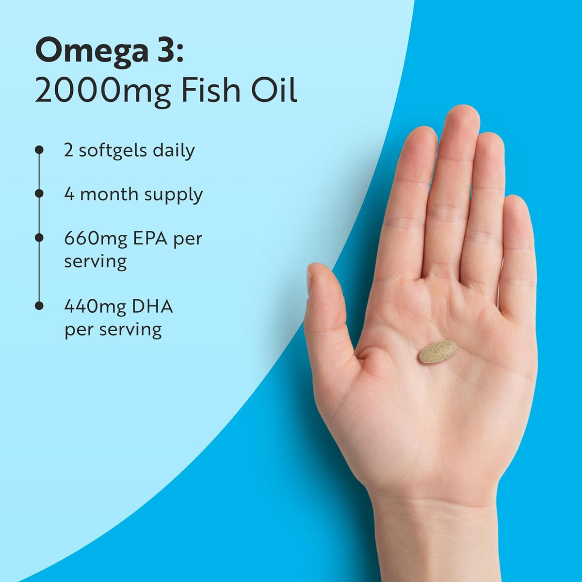 Nutravita Omega 3 Capsules High Strength 2000mg - Which? Best Buy