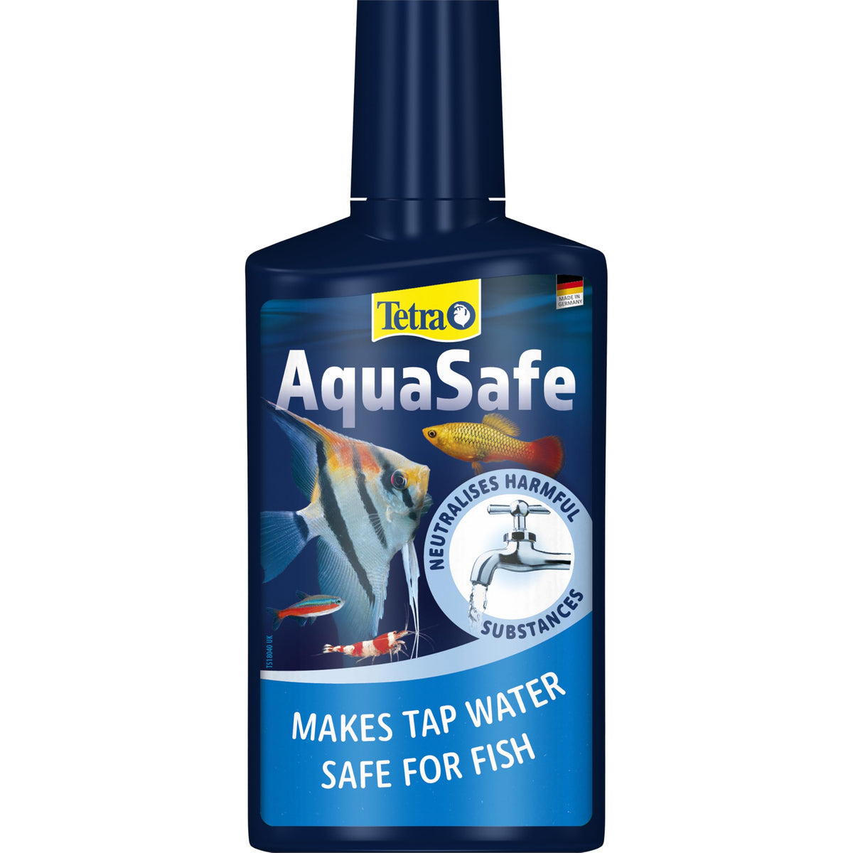 Tetra AquaSafe to Turn Tap Water into Safe and Healthy Water for Fish and Plants, 500 ml