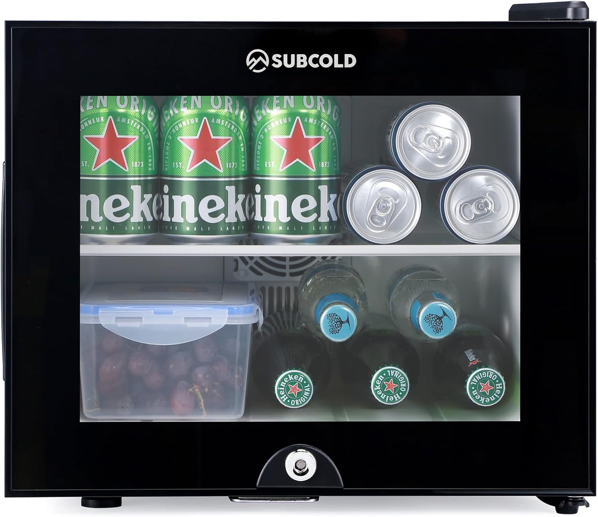 Subcold Aire20-G Mini Fridge | 20L | Frost-Free | Glass Door | LED