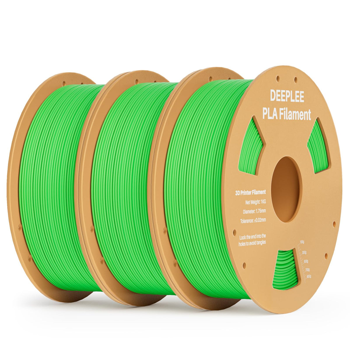 DEEPLEE PLA Filament 1.75mm White 1kg