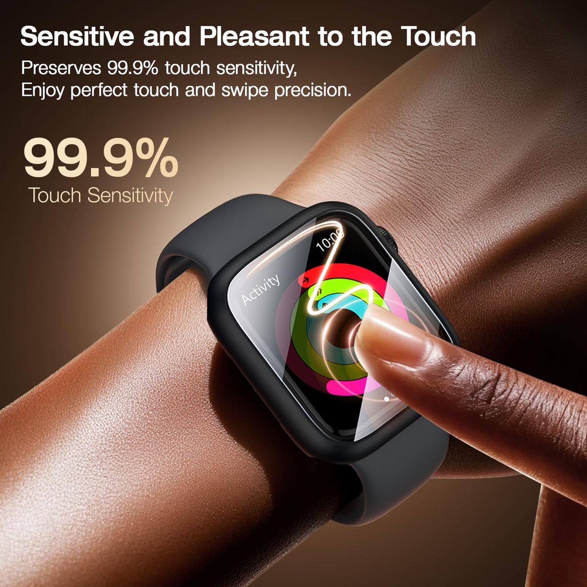 LK 6 Pack for Apple Watch Series 12/11/10 42mm Screen Protector