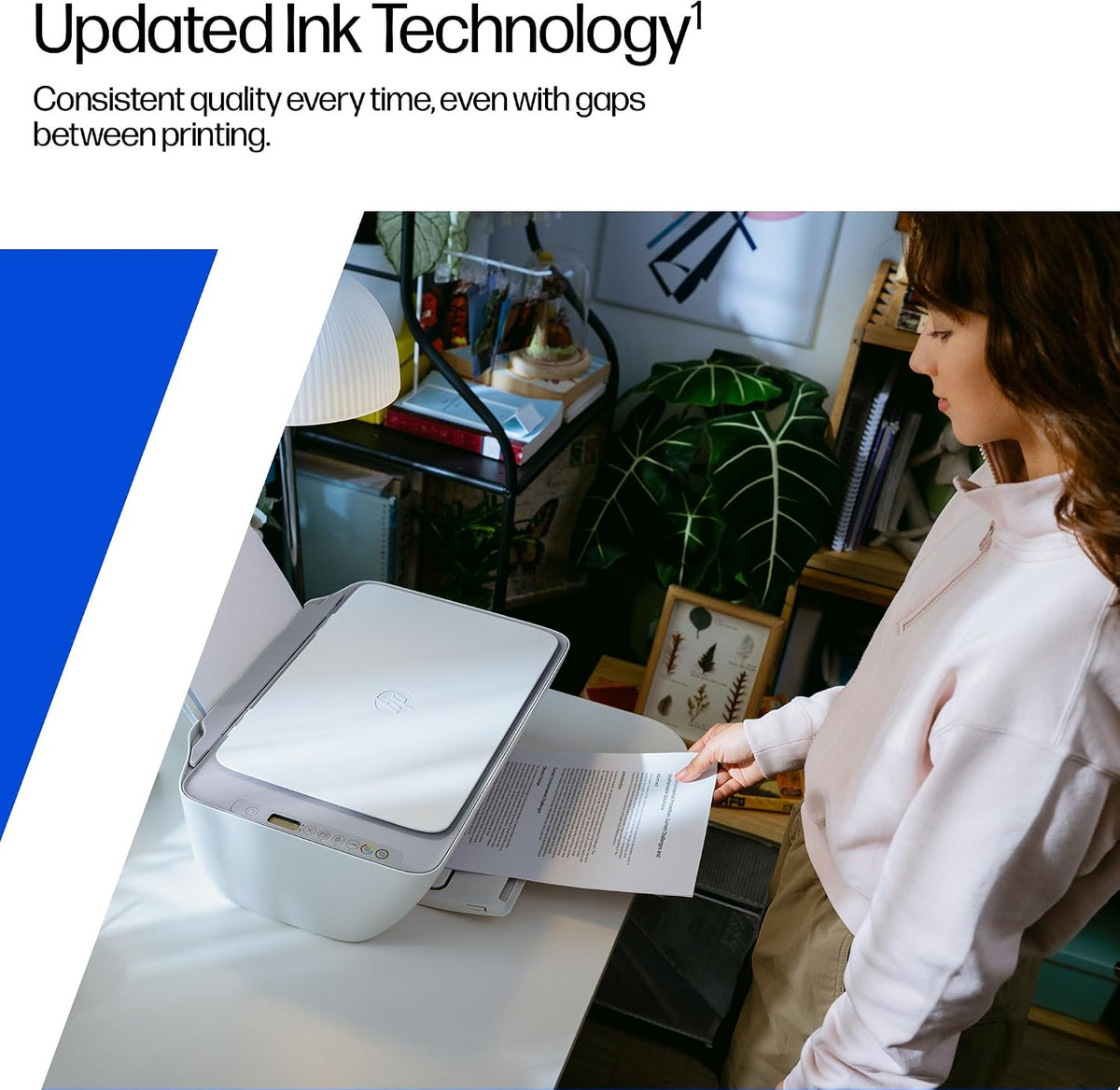 HP DeskJet 2922 All in One Printer | Wireless | Colour | 3 months free Instant Ink Included | Easy Setup & Reliable Wi-Fi | Print, Scan & Copy