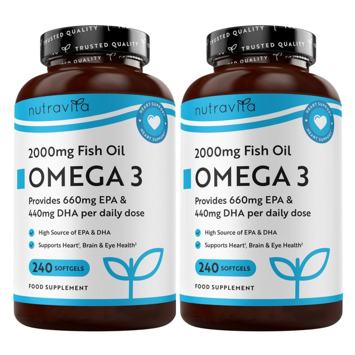 Nutravita Omega 3 Capsules High Strength 2000mg - Which? Best Buy