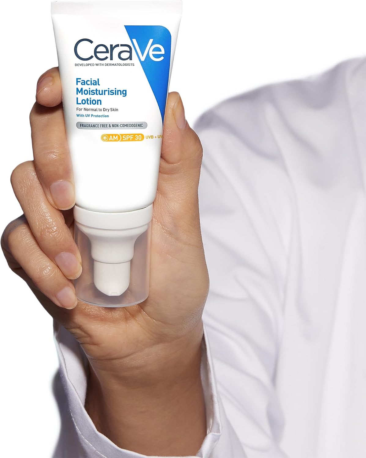 CeraVe AM Facial Moisturising Lotion SPF30 for Normal to Dry Skin, 52ml