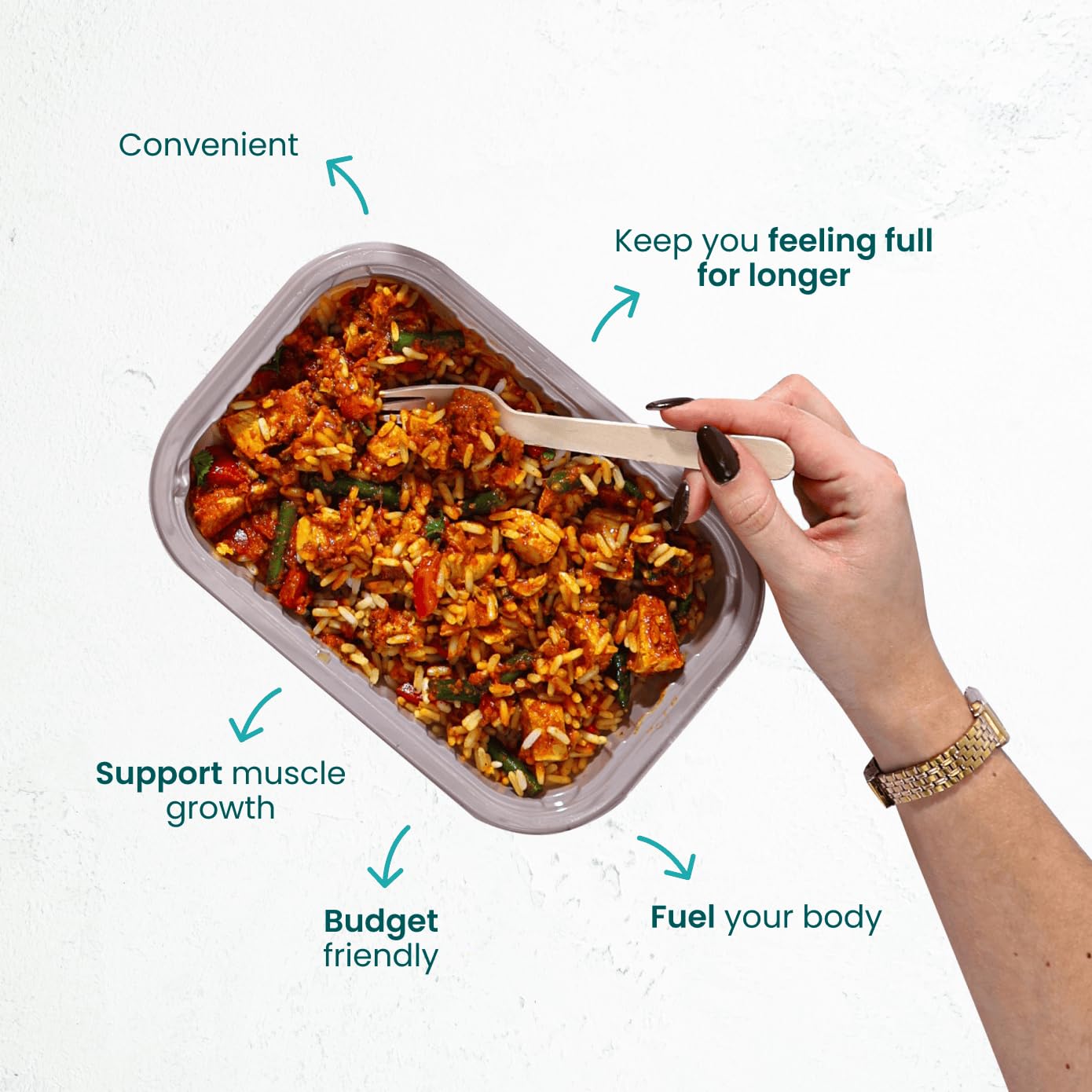 MuscleFood High Protein, Calorie Controlled Ready Meal Bundle | Freezer-Freindly | Delivered Chilled | (7 meals)