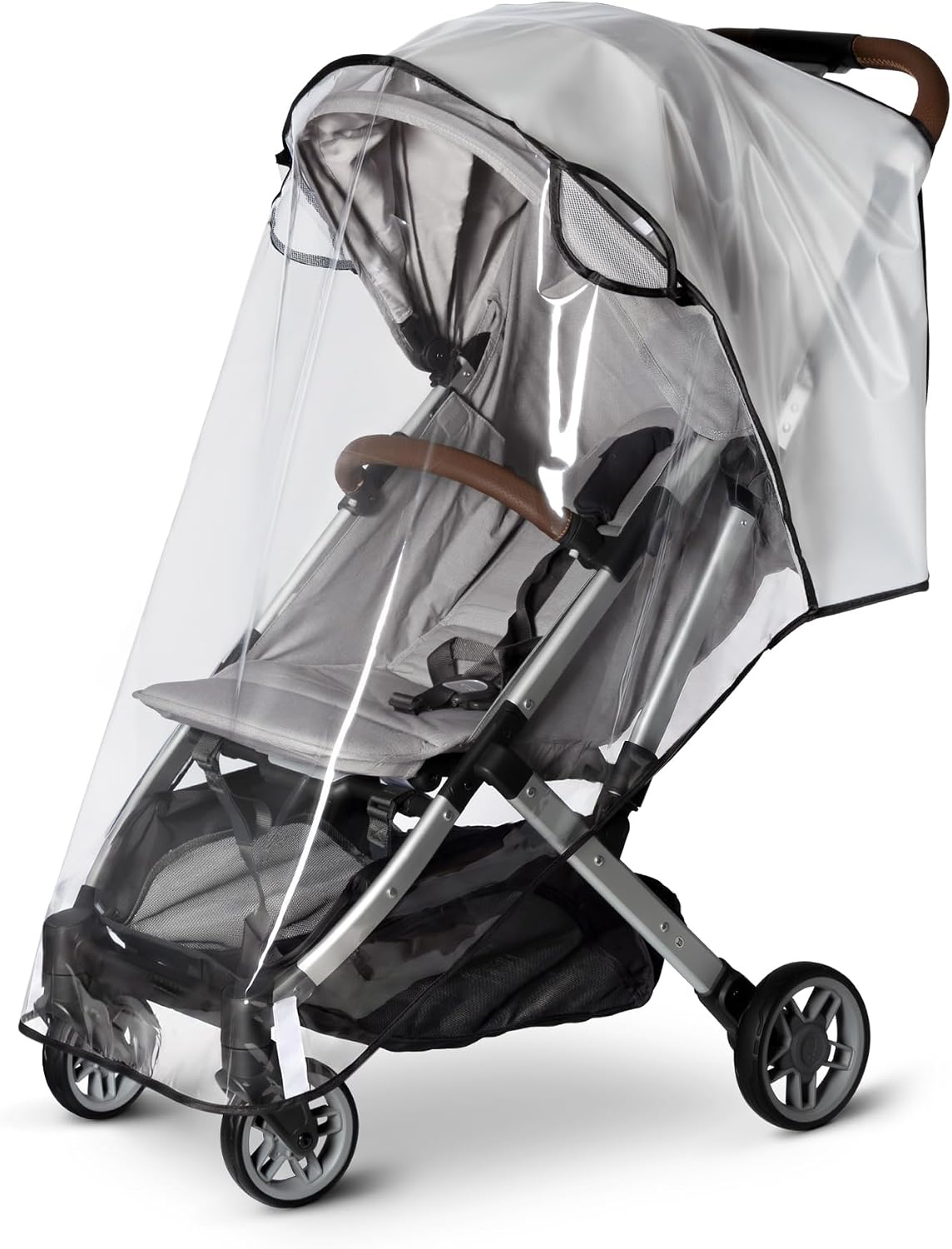 Bemece Universal Rain Cover for Pushchair, Breathable & Transparent
