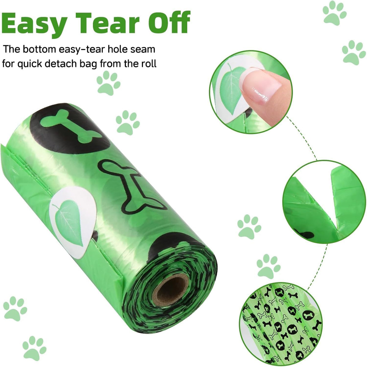 Dog Poo Bags 300 Pcs 20 Rolls Dog Poop Bags Dog Waste Bags