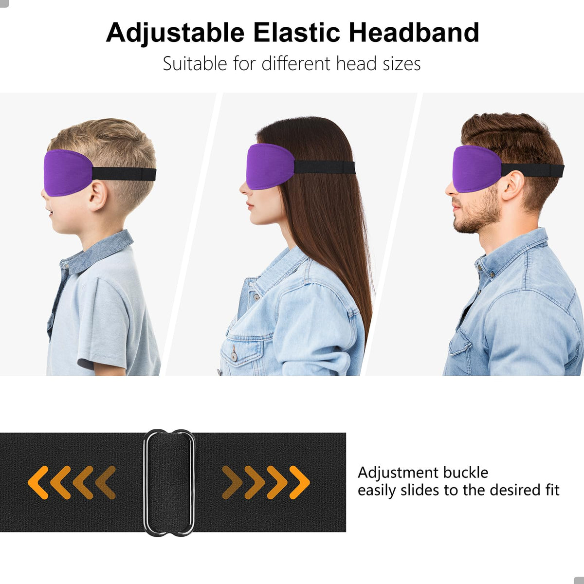 Gritin 100% Blackout Sleep Mask for Women & Men-Zero Eye Pressure Eye Mask