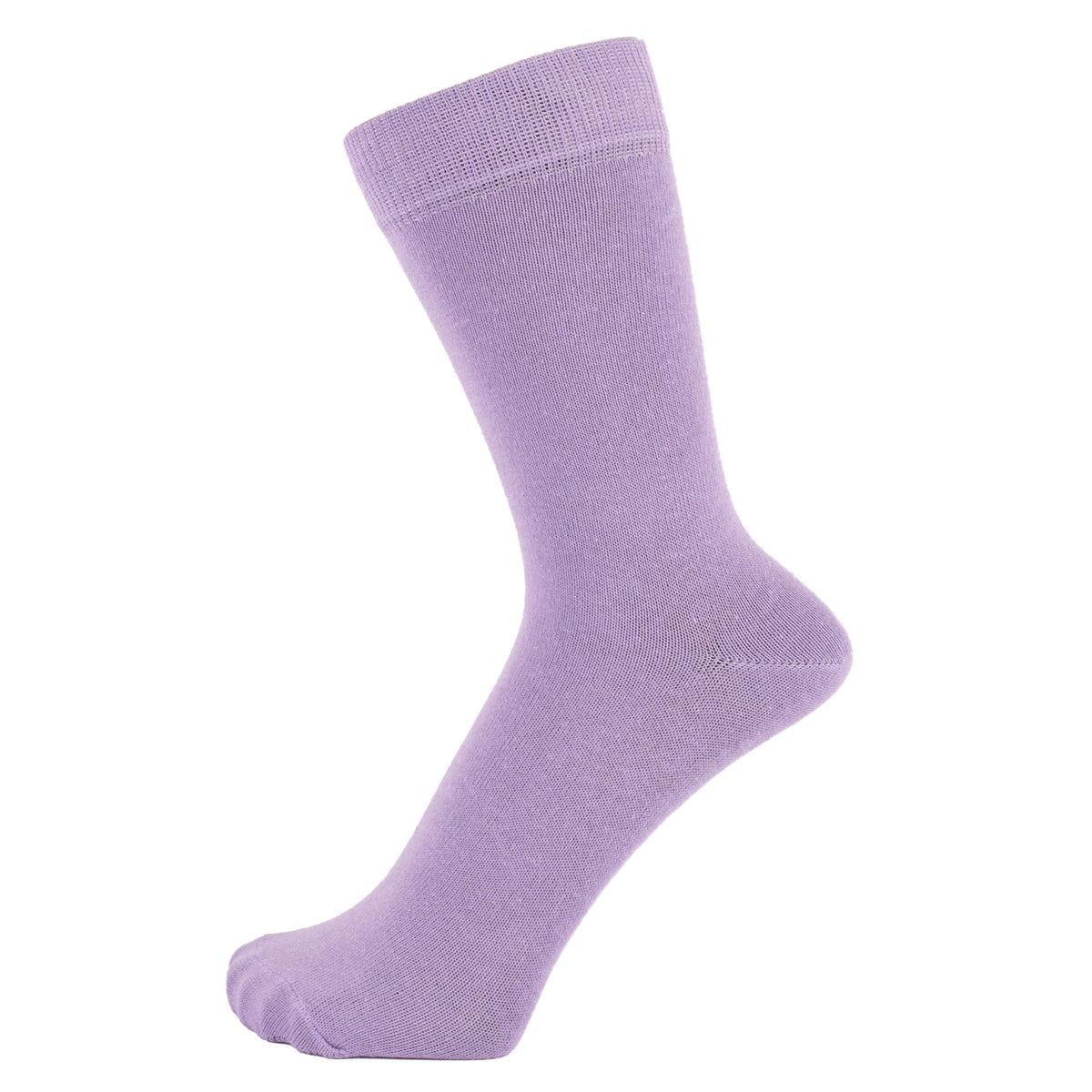 ZAKIRA Combed Cotton Dress Socks, Crew Socks