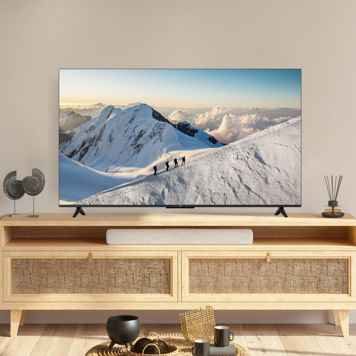 TCL 50V6D-UK 50 Inch 4K HDR, Fire TV, HDR10+, Dolby Atmos, DTS:X, Game Master, Motion Clarity, AirPlay 2, Press & Ask Alexa (2026 New Model)