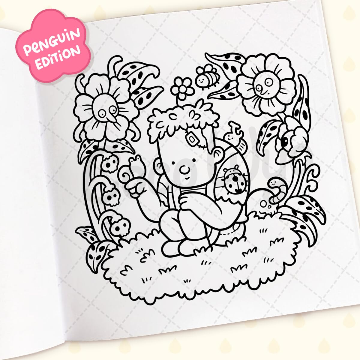 Spooky Cutie: A cute and comfy colouring book, perfect for Halloween (Coco Wyo)