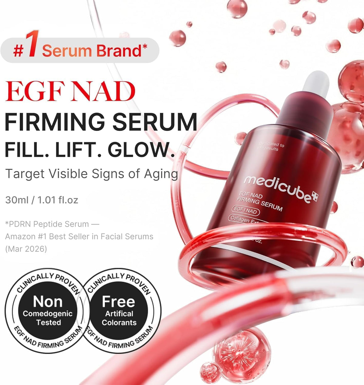 medicube NAD EGF Firming Serum for Face & Neck