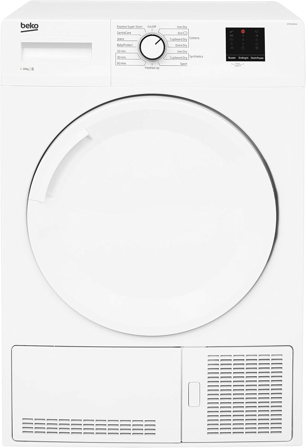 Beko DTBC10001W 10kg Condenser Tumble Dryer - White
