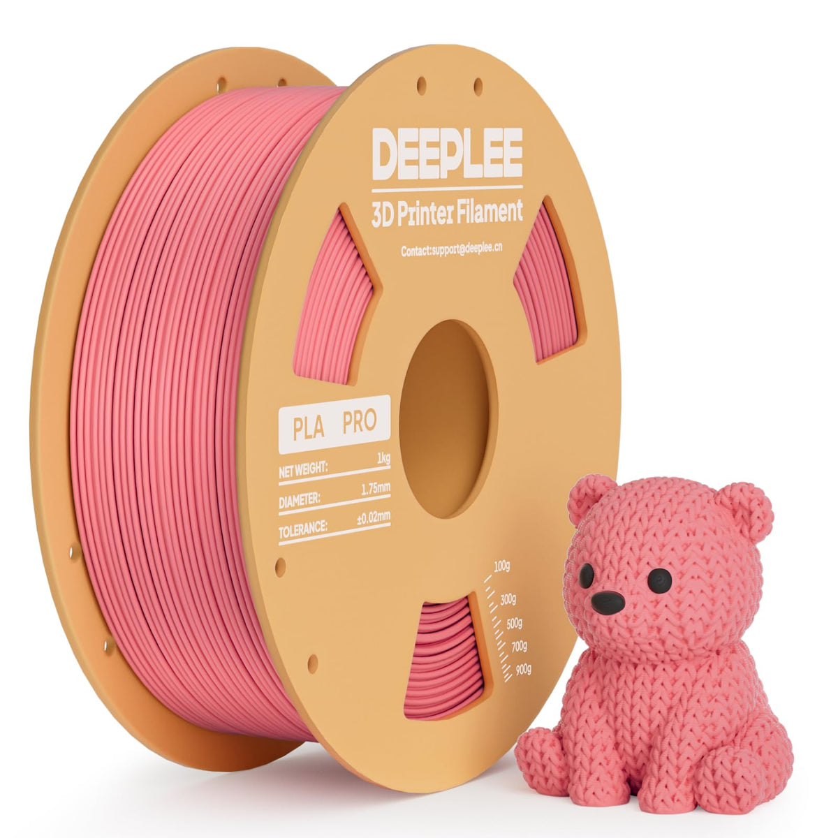 DEEPLEE PLA Filament 1.75mm PLA Pro White*1