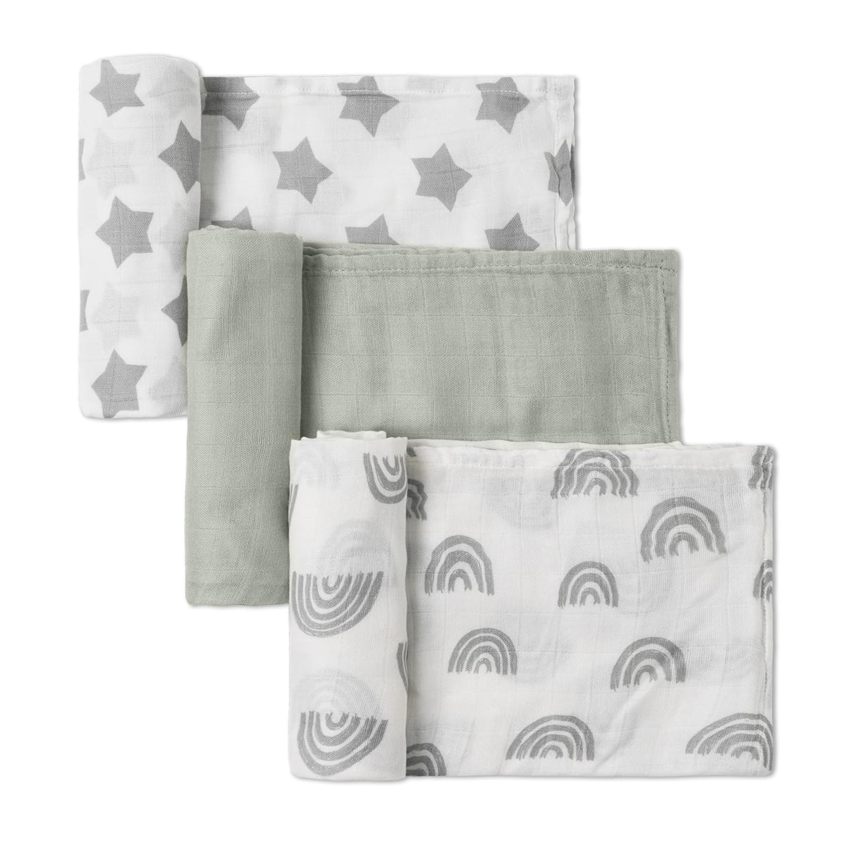 GLLQUEN BABY Muslin Squares Cloth for Baby 6pack 70cm x 70cm