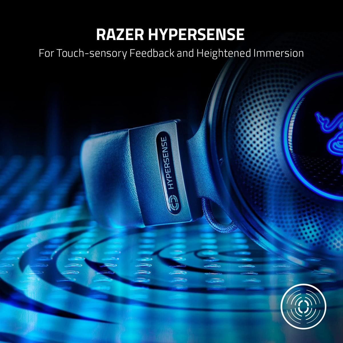 Razer Kraken V3 X USB - Wired USB Gaming Headset (ultra-lightweight at 285g, TriForce 40mm drivers, HyperClear Cardioid Microphone, 7.1 surround sound, Chroma RGB) Black