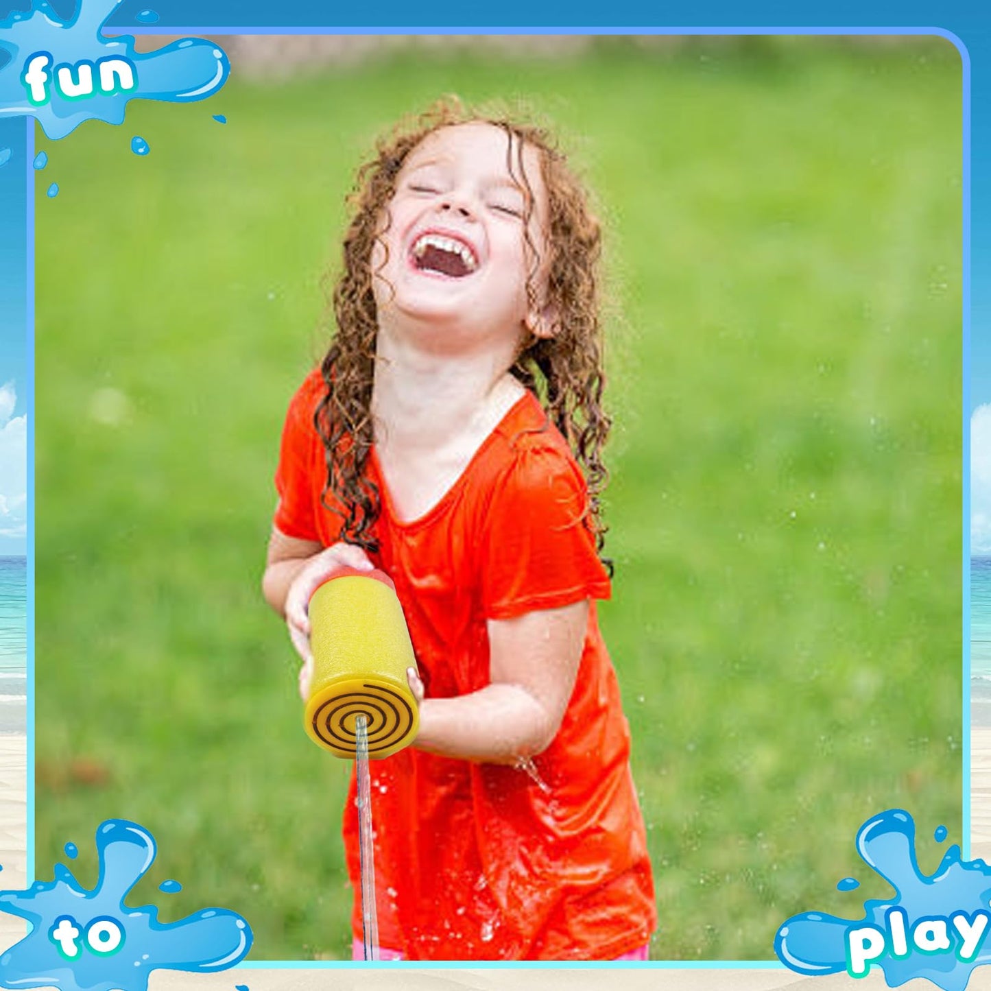 Water Guns Kids, 4 pack Water Pistols for Kids Toddlers Outdoor Pool Beach Toys, for Party Favors Pool Garden Outdoor
