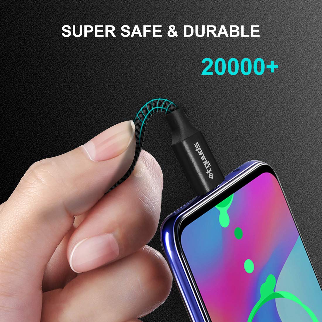 etguuds Extra-Long USB C Charger Cable 3M, USB A to USB C Cable