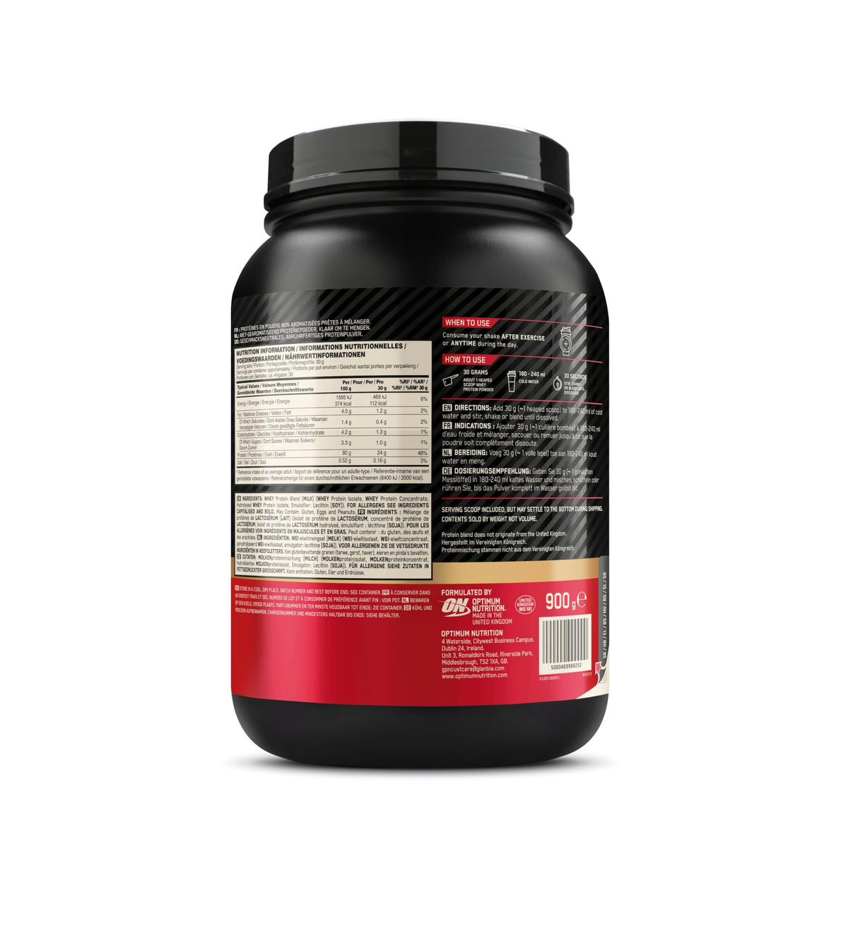 Optimum Nutrition Gold Standard 100% Whey Muscle Building and Recovery Protein Powder With Naturally Occurring Glutamine and BCAA Amino Acids, Double Rich Chocolate Flavour, Pack of 24, 24 x 31g