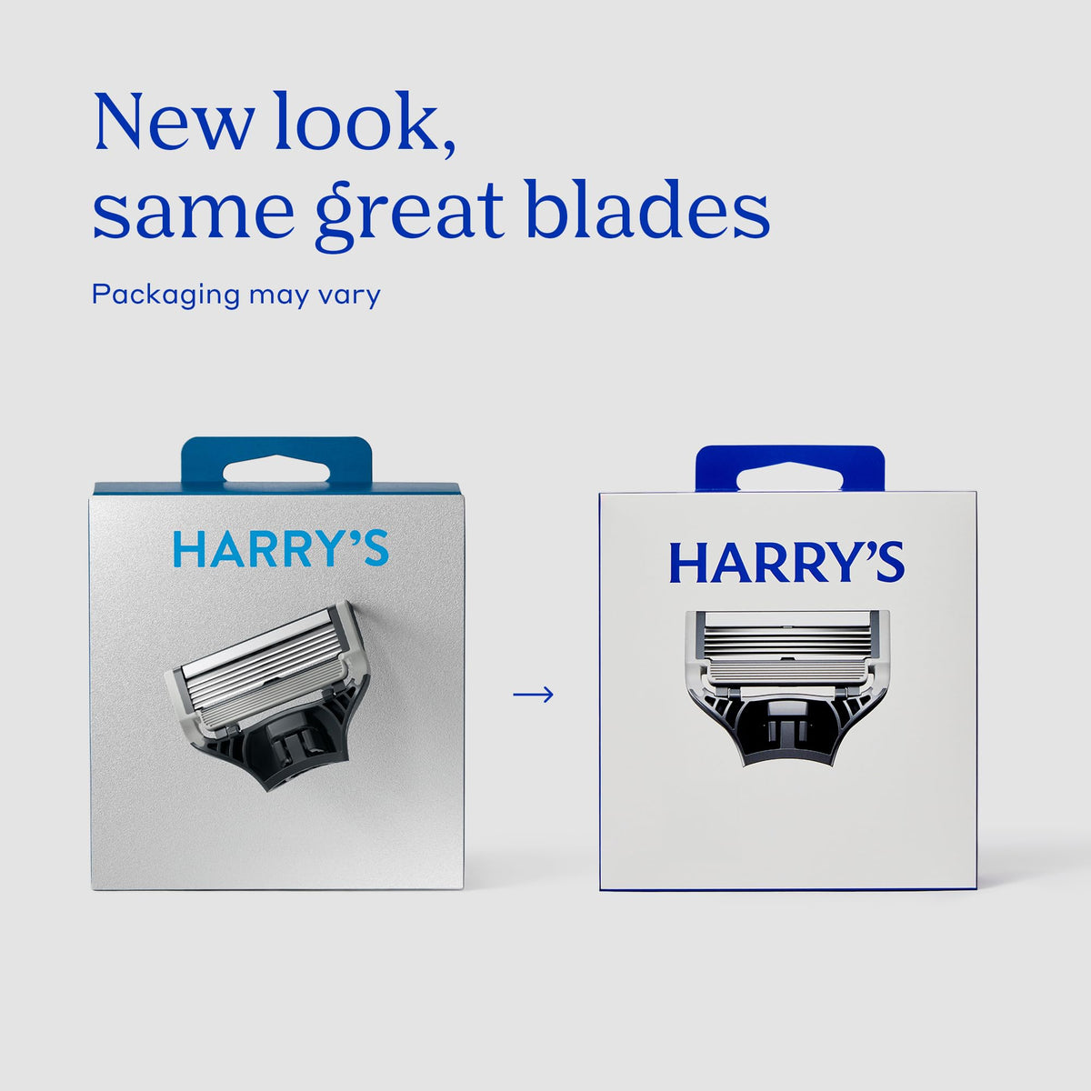Harry’s Original Razor Blades for Men, 10 Razor Blade Refills, 5 Anti-Friction Shaving Blades with Precision Trimmer, Compatible with Harry’s Original Razors