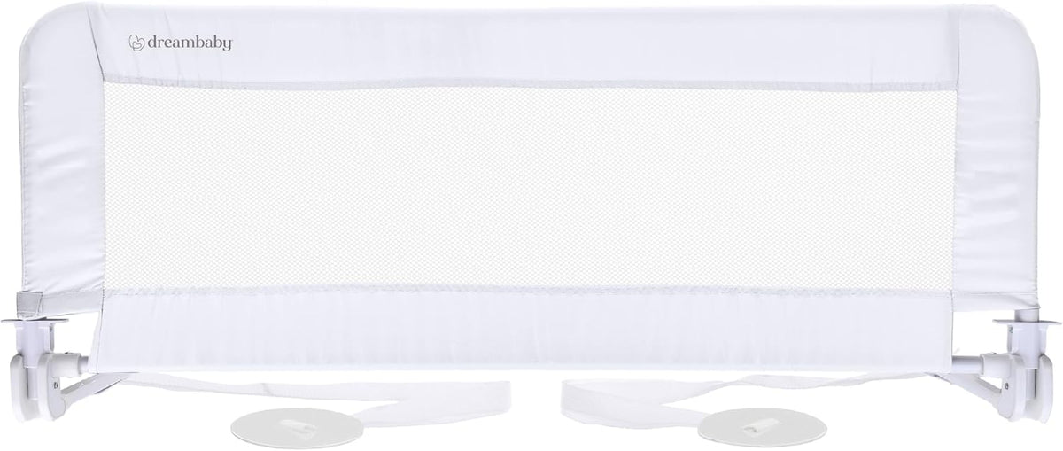 Dreambaby Phoenix Toddler Bed Guard - Foldable & Travel Safety Rail - Suitable for Single, Double and King Size Mattress - Measures 110cm Wide x 45.5cm Tall